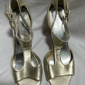 George Gold Women's Heels
